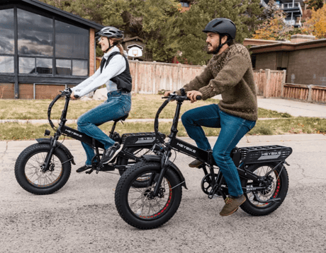 Heybike Fat Tire Mountain Electric Bike, 1200 W, 45 Miles, 1~3 Pedal Assist, Grey - Ezonesglobal - Buy at Wine Coolers Online