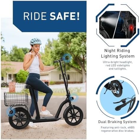 Hiboy MAX Pro Electric Scooter, 46.6 Mi Long Range, 22 MPH Power by 650W MAX Motor, 11” Pneumatic Tires, Split Hub Design, Dual Suspension, 265lbs MAX Load, Commuting Electric Scooter for Adults - Ezonesglobal - Buy at Wine Coolers Online