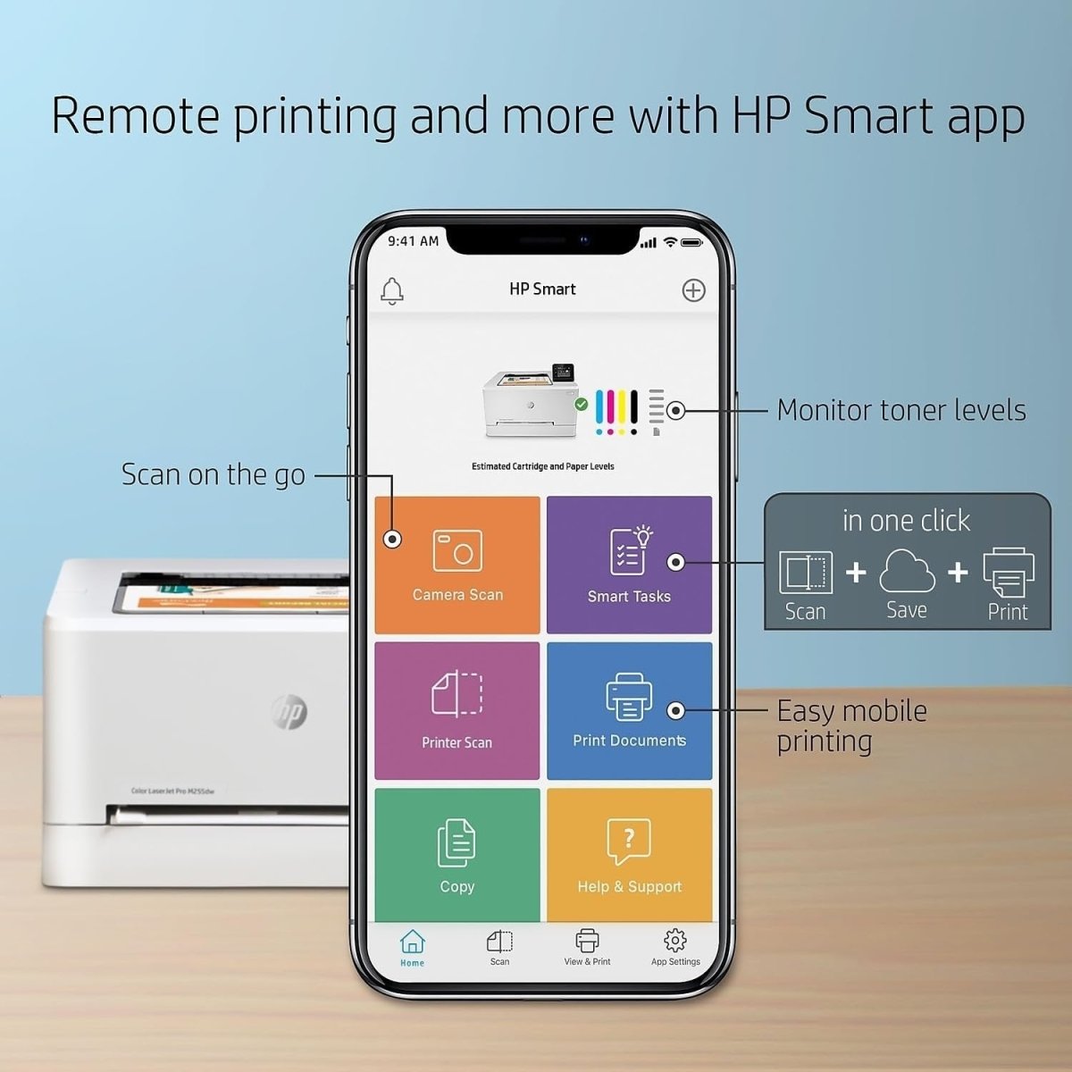 Hp Color Laserjet Pro M255dw Wireless Laser Printer - Ezonesglobal - Buy at Wine Coolers Online
