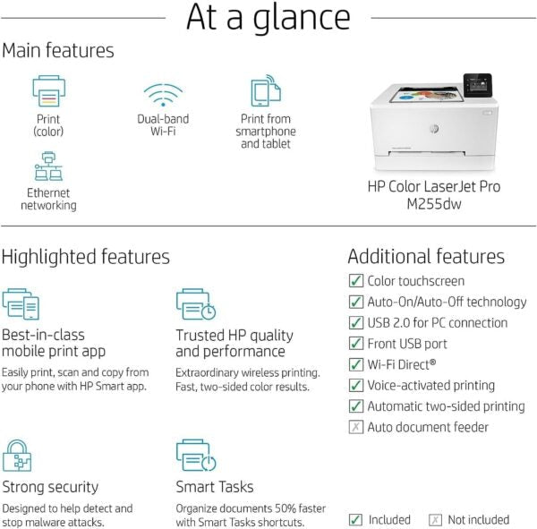 Hp Color Laserjet Pro M255dw Wireless Laser Printer - Ezonesglobal - Buy at Wine Coolers Online