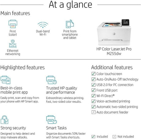 Hp Color Laserjet Pro M255dw Wireless Laser Printer - Ezonesglobal - Buy at Wine Coolers Online