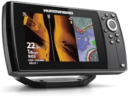 Humminbird Helix 7 G4 GPS Fish Finder with Transducer, MEGA Side Imaging - Ezonesglobal - Buy at Wine Coolers Online