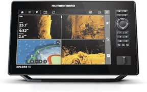 Humminbird XPLORE 10 GPS Fish Finder with Transducer, MEGA Side Imaging+ & HD Touchscreen Display - Ezonesglobal - Buy at Wine Coolers Online