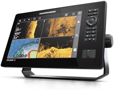 Humminbird XPLORE 10 GPS Fish Finder with Transducer, MEGA Side Imaging+ & HD Touchscreen Display - Ezonesglobal - Buy at Wine Coolers Online