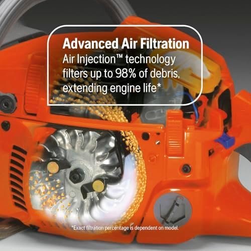 Husqvarna 967690628 545 Mark II 3.6 HP 2 - Cycle X - Torq Engine 50.1cc 20 in. Gas Chainsaw with Adjustable Chain Oil Pump for Professional Tree Felling and Limbing - Ezonesglobal - Buy at Wine Coolers Online