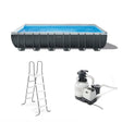Intex 24′ x 12′ x 52″ Ultra XTR Rectangular Frame Swimming Pool Set + Pump - Ezonesglobal - Buy at Wine Coolers Online