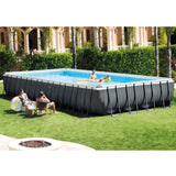 Intex 24′ x 12′ x 52″ Ultra XTR Rectangular Frame Swimming Pool Set + Pump - Ezonesglobal - Buy at Wine Coolers Online