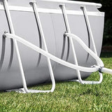 INTEX 26797EH Prism Frame Premium Oval Above Ground Swimming Pool Set: 20ft x 10ft x 48in – Includes 1500 GPH Cartridge Filter Pump – Removable Ladder – Pool Cover – Ground Cloth - Ezonesglobal - Buy at Wine Coolers Online