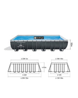 Intex Ultra Frame Rectangular Above Ground Swimming Pool Set - Ezonesglobal - Buy at Wine Coolers Online