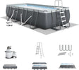 Intex Ultra XTR Rectangular Swimming Pool Set with Pump - Ezonesglobal - Buy at Wine Coolers Online