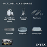 Intex Ultra XTR Round Frame Pool with Pump, Cooler, and Floats (2 Pack) - Ezonesglobal - Buy at Wine Coolers Online
