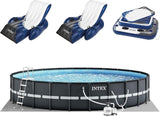 Intex Ultra XTR Round Frame Pool with Pump, Cooler, and Floats (2 Pack) - Ezonesglobal - Buy at Wine Coolers Online