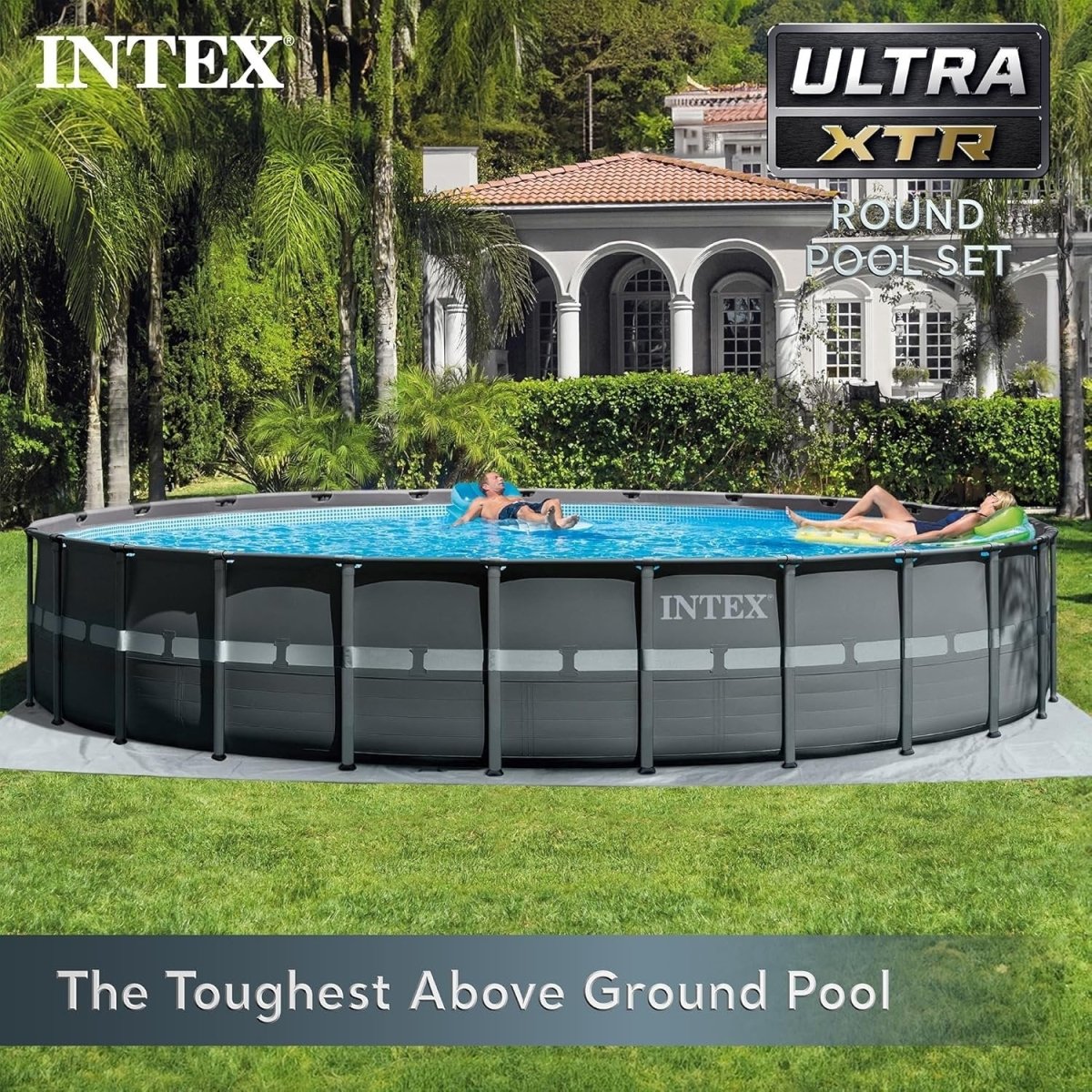 Intex Ultra XTR Round Frame Pool with Pump, Cooler, and Floats (2 Pack) - Ezonesglobal - Buy at Wine Coolers Online