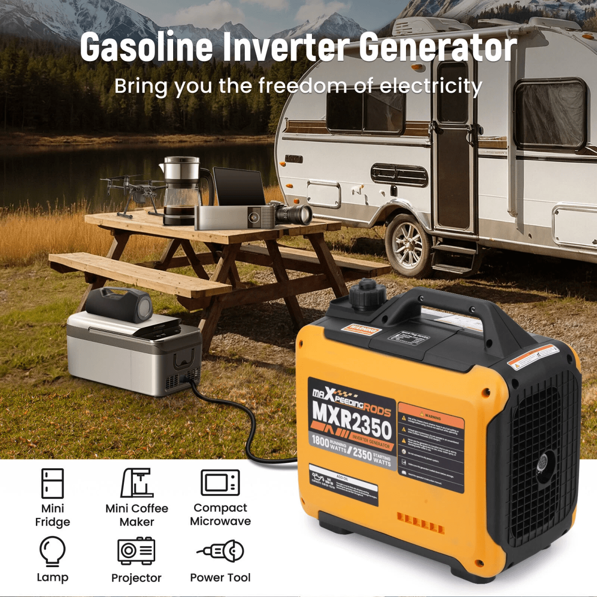 Inverter Generator Portable 2300W 2850W 3500W 4000W 5500W maXpeedingrods - Ezonesglobal - Buy at Wine Coolers Online