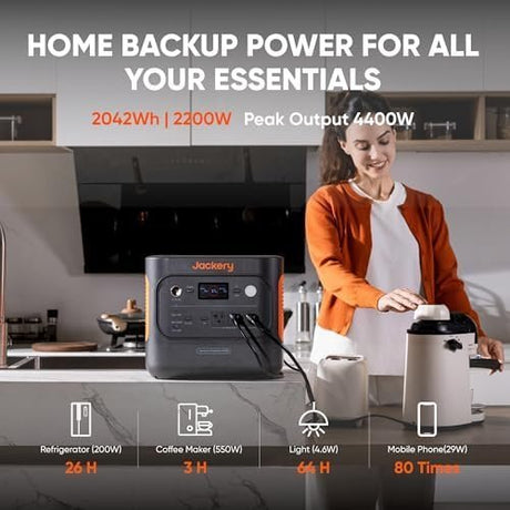 Jackery Explorer 2000 Plus - Ezonesglobal - Buy at Wine Coolers Online