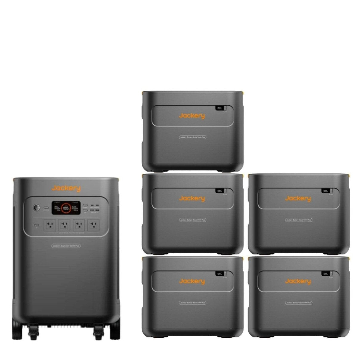 Jackery Explorer 5000 Plus Whole - Home Backup | 5040Wh | 7200W | 4000W Solar Input - Ezonesglobal - Buy at Wine Coolers Online
