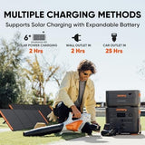 Jackery Solar Generator 4000 Kit, Explorer 2000 Plus and 1X PackPlus E2000 Plus Expandable Battery with 2X200W Solar Panel, 4085 Wh LiFePO4, 3000W Output for Outdoor RV Camping & Home Emergency - Ezonesglobal - Buy at Wine Coolers Online