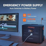 Jackery Solar Generator 4000 Kit, Explorer 2000 Plus and 1X PackPlus E2000 Plus Expandable Battery with 2X200W Solar Panel, 4085 Wh LiFePO4, 3000W Output for Outdoor RV Camping & Home Emergency - Ezonesglobal - Buy at Wine Coolers Online