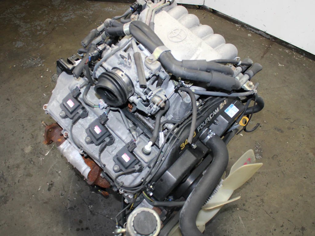 JDM 1996 - 2004 Toyota 4Runner T100 Tacoma 3.4L Motor V6 5VZ DOHC 6 - Cyl Engine - Ezonesglobal - Buy at Wine Coolers Online