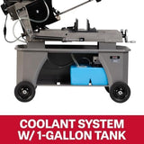 JET 7″ x 12″ Deluxe Horizontal/Vertical Bandsaw, 3/4 HP, 115/230V 1Ph (Model HVBS - 712D) - Ezonesglobal - Buy at Wine Coolers Online
