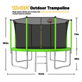 Jumpflex FLEX120 12FT Trampoline - Ezonesglobal - Buy at Wine Coolers Online