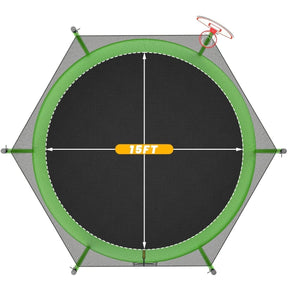 JumpFlex HERO 15ft Trampoline - Ezonesglobal - Buy at Wine Coolers Online