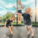 JumpFlex Hero Round Outdoor Backyard Trampoline - Ezonesglobal - Buy at Wine Coolers Online