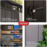 Keter Outdoor Storage Shed, for House, Patio & Yard, Plastic Resin, Artisan, 7×7 Ft, Gray - Ezonesglobal - Buy at Wine Coolers Online