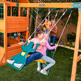 KidKraft Falcon Ridge Wooden Swing Set/Playset - Ezonesglobal - Buy at Wine Coolers Online