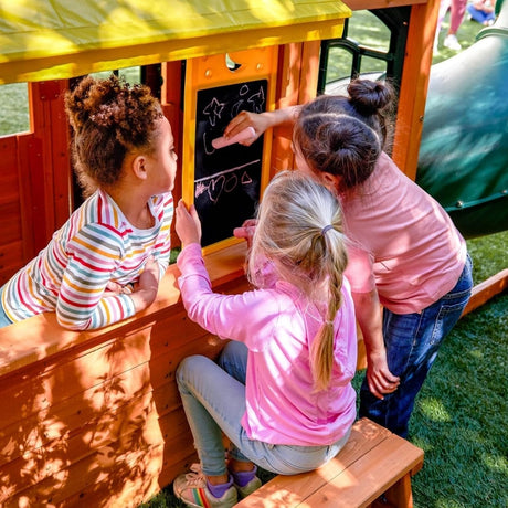 KidKraft Falcon Ridge Wooden Swing Set/Playset - Ezonesglobal - Buy at Wine Coolers Online