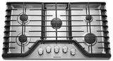 KitchenAid 36″ 5 - Burner Gas Cooktop KCGS356ESS - Ezonesglobal - Buy at Wine Coolers Online