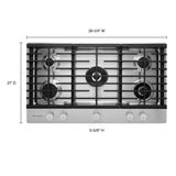 KitchenAid 36″ 5 - Burner Gas Cooktop with Griddle - Ezonesglobal - Buy at Wine Coolers Online