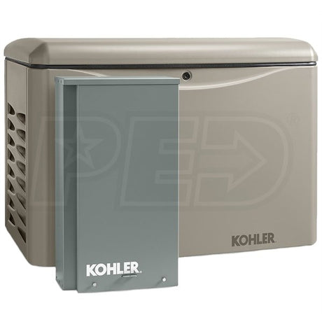 Kohler 20RCAL - 200SELS 20kW Aluminum Standby Generator System (200A Service Disc. w/ Load Shedding) - Ezonesglobal - Buy at Wine Coolers Online