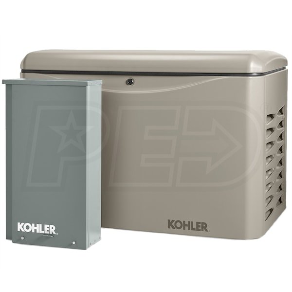Kohler 20RCAL - 200SELS 20kW Aluminum Standby Generator System (200A Service Disc. w/ Load Shedding) - Ezonesglobal - Buy at Wine Coolers Online