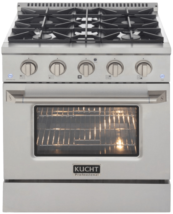Kucht 30 Gas Range in Titanium - Ezonesglobal - Buy at Wine Coolers Online