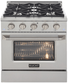 Kucht 30 Gas Range in Titanium - Ezonesglobal - Buy at Wine Coolers Online