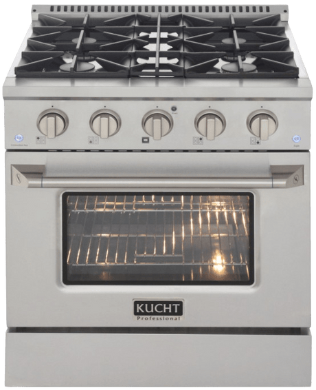 Kucht 30 Gas Range in Titanium - Ezonesglobal - Buy at Wine Coolers Online