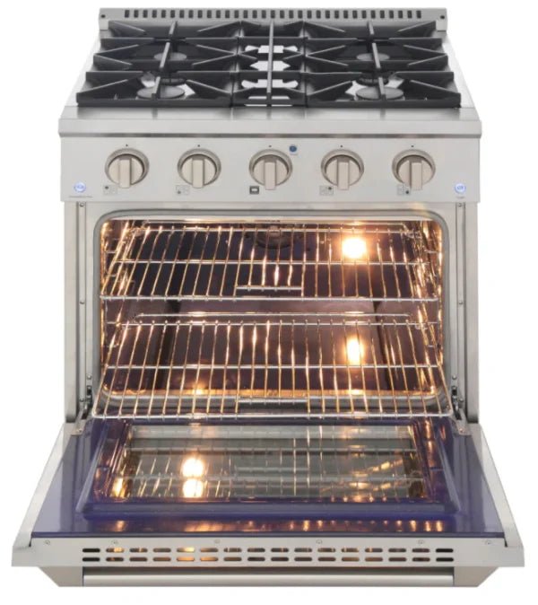 Kucht 30 Gas Range in Titanium - Ezonesglobal - Buy at Wine Coolers Online