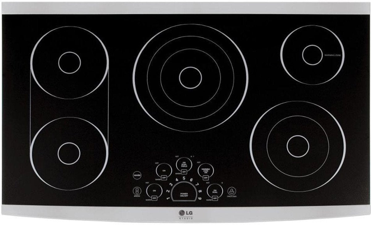 LG STUDIO 36″ Built - In Electric Cooktop LSCE365ST - Ezonesglobal - Buy at Wine Coolers Online