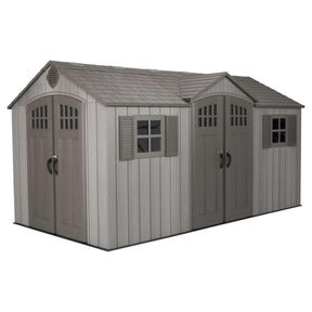 Lifetime 15 Ft X 8 Ft Outdoor Storage Shed – 60318 - Ezonesglobal - Buy at Wine Coolers Online