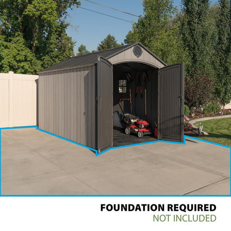 Lifetime 8 Ft. X 12.5 Ft. Outdoor Storage Shed – 60305 - Ezonesglobal - Buy at Wine Coolers Online