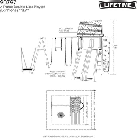 Lifetime Big Stuff Swing Set - Ezonesglobal - Buy at Wine Coolers Online