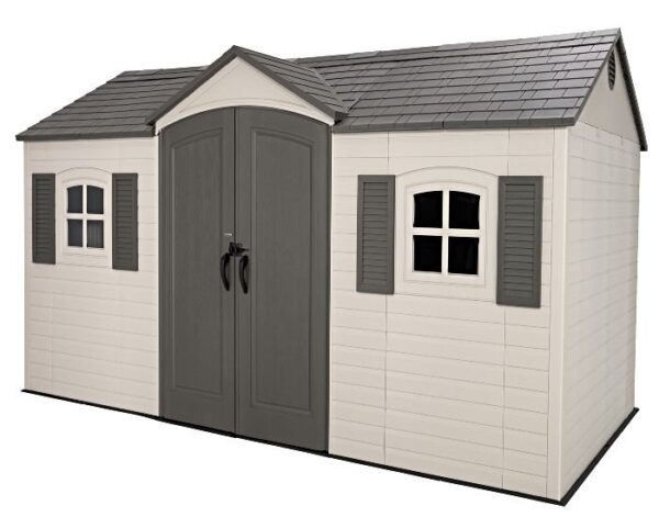 Lifetime Legacy 15×8 Plastic Storage Shed Kit w/ Floor - Ezonesglobal - Buy at Wine Coolers Online