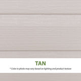 Lifetime Lockable Polyethylene Outdoor Storage Shed, 10′ x 8′, Tan & Brown (60005) - Ezonesglobal - Buy at Wine Coolers Online
