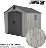 Lifetime Outdoor Storage Shed, 8 x 10 Foot, Gray - Ezonesglobal - Buy at Wine Coolers Online