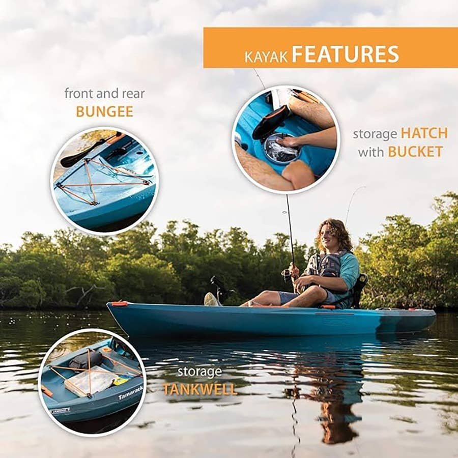 Lifetime Tamarack Pro Sit - On - Top Kayak - Ezonesglobal - Buy at Wine Coolers Online