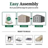 Little Cottage Co. Pre - Cut 12×12 Value Gable Shed Kit - Ezonesglobal - Buy at Wine Coolers Online