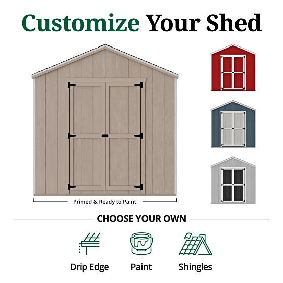 Little Cottage Co. Pre - Cut 12×12 Value Gable Shed Kit - Ezonesglobal - Buy at Wine Coolers Online