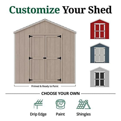 Little Cottage Co. Pre - Cut 12×12 Value Gable Shed Kit - Ezonesglobal - Buy at Wine Coolers Online