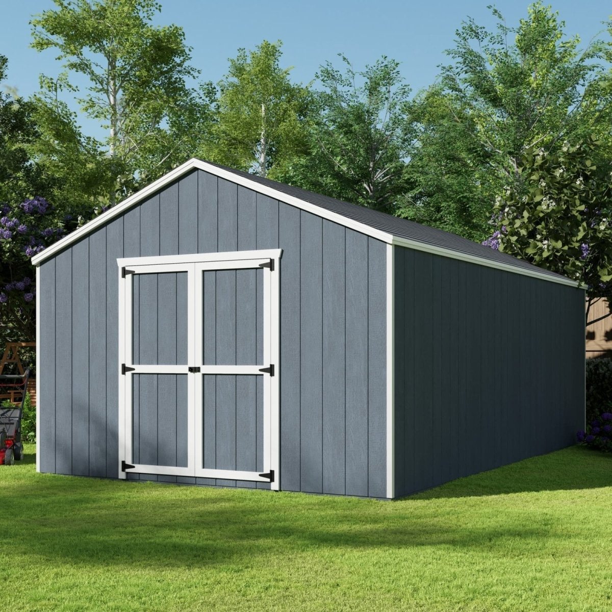 Little Cottage Co Value Gable Wood Shed Kit - Ezonesglobal - Buy at Wine Coolers Online